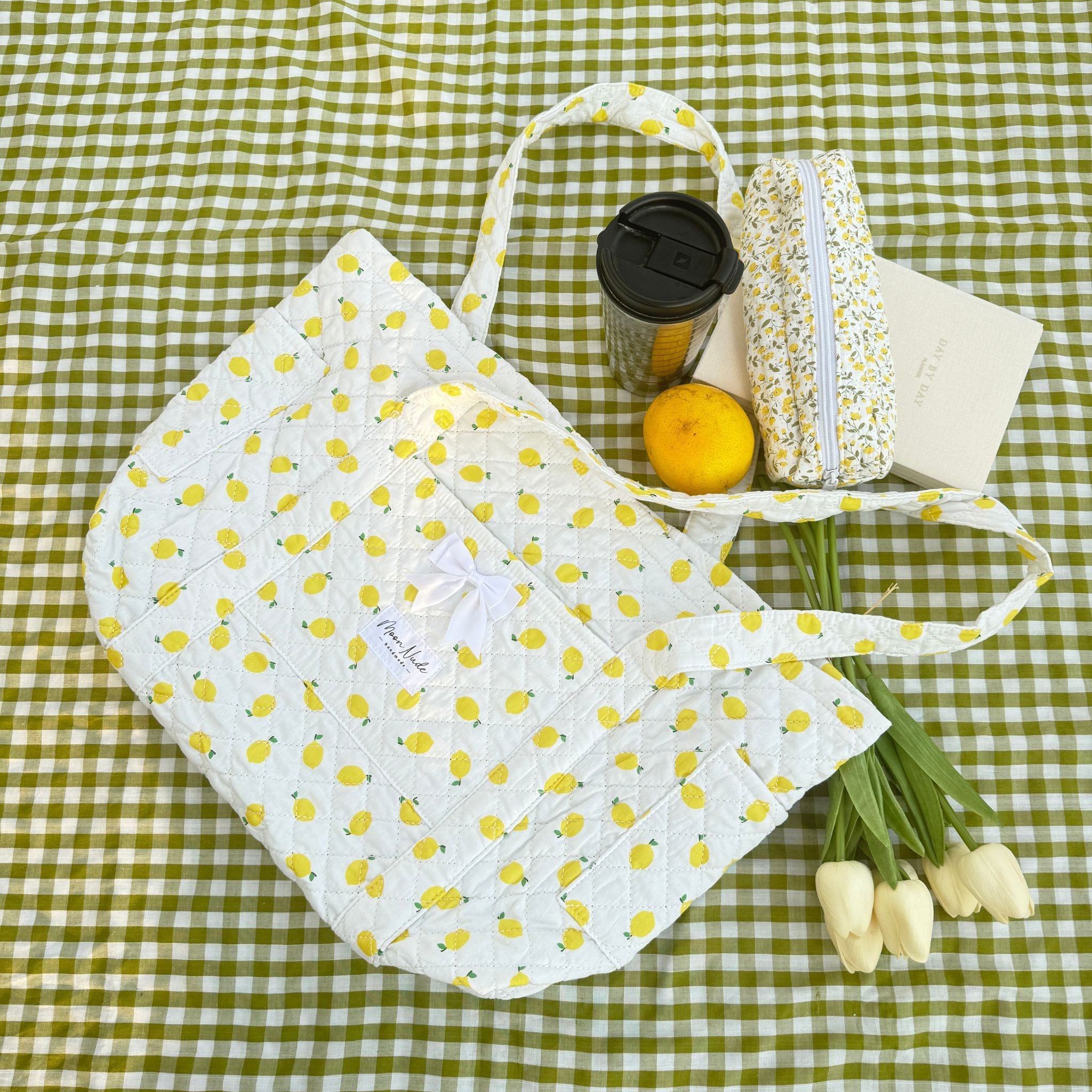 Moon Nude Lemonade Tote Bag