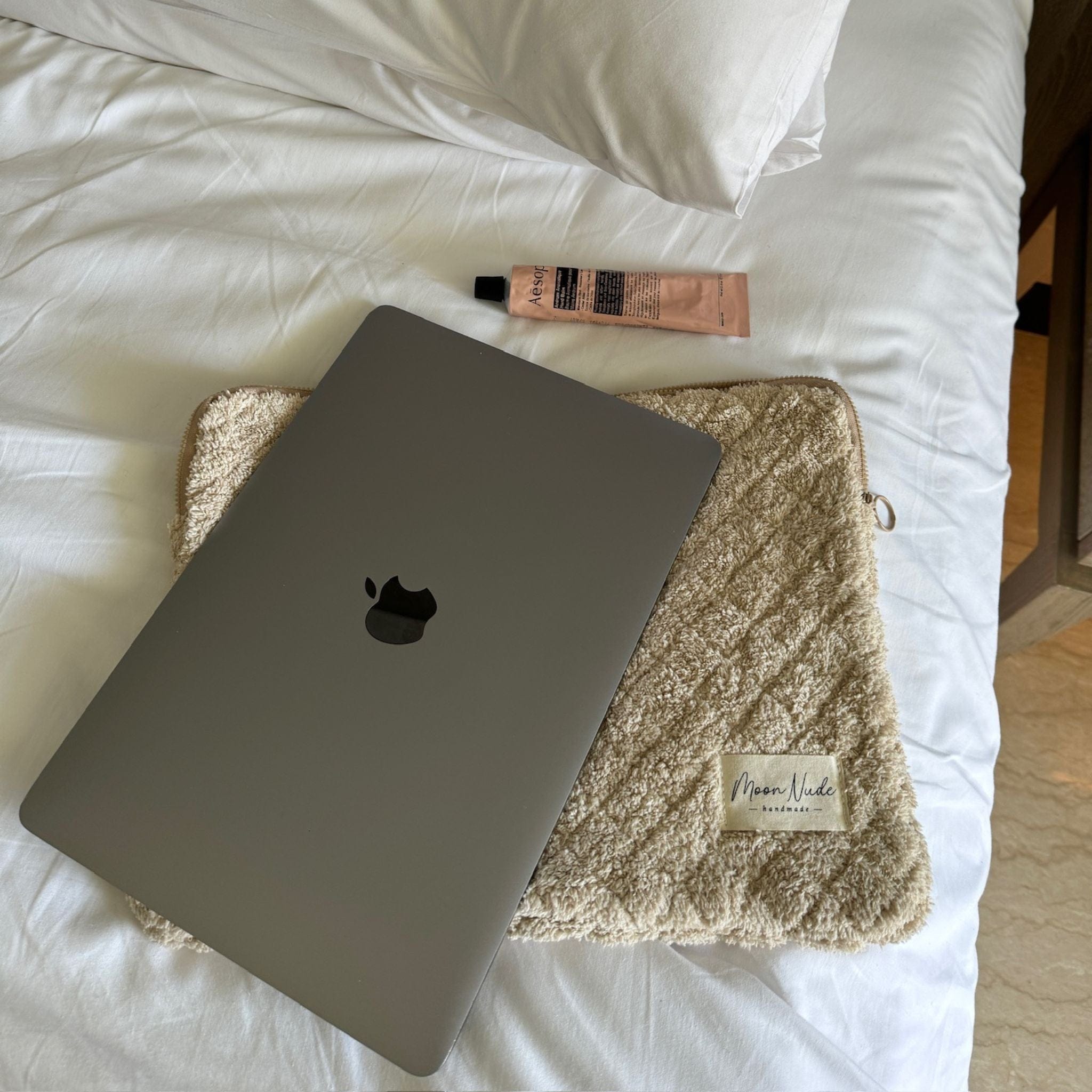 Moon Nude Teddy Laptop Sleeve